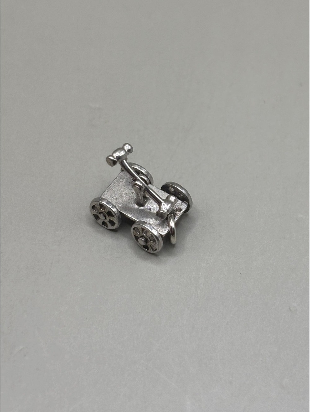 Vintage Sterling Silver Railroad Handcar Charm